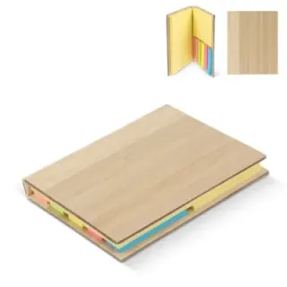 Sticky notes bamboo 3 - LT92075 (gadzety reklamowe)